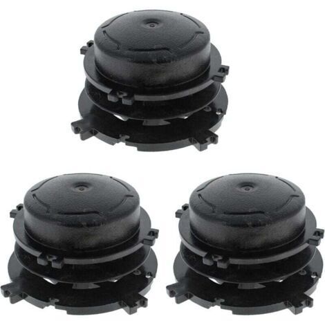 Bobine de tête de coupe, tête de coupe pour Stihl FS-AutoCut 36-2 46-2 56-2 pour débroussailleuse - 40037133001 Noir - 3 PCS (1/4)