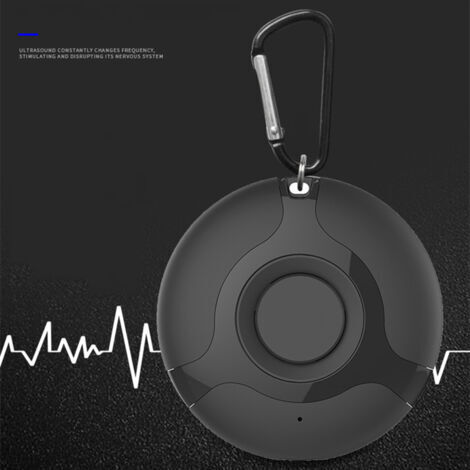 Répulsif ultrasonique anti-tiques et anti-puces, rechargeable, portable, haute fréquence, sans danger pour les personnes et les animaux domestiques, adapté à l'extérieur (1/4)