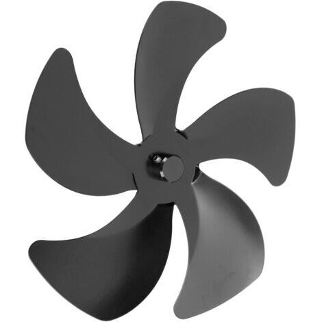Pale de Ventilateur de Cheminée, Durable, Améliorant la Circulation de l'air Chaud Installation Simple Pale de Ventilateur de Cheminée 5 Pales pour Accessoires de Ventilateur de (1/4)