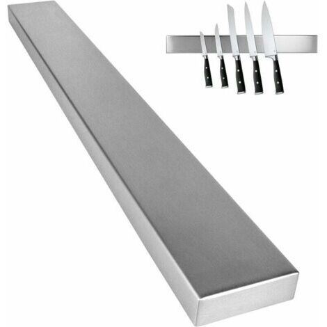 40 cm Porte-couteaux et couverts magnétique en acier inoxydable (1/5)