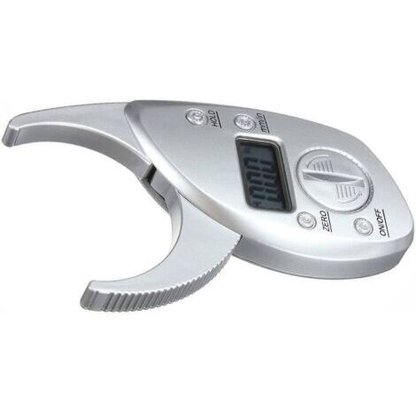 Instrument de mesure de la graisse, pince à graisse avec écran LCD numérique, adipomètre numérique professionnel