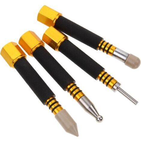Kit de débosselage 4 pièces pour redresser les bosses, outils pour enlever les bosses sans peinture, outils automobiles, réparation de carrosserie, facile à utiliser (1/5)