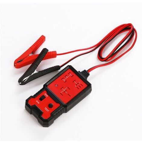 Testeur de Relais Automobile, Testeur de Relais Electronique 12V, Voiture Batterie Checker avec Clips, Outil de diagnostic professionnel danalyseur de relais automatique (1/4)