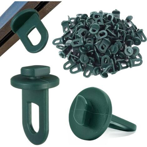 Accessoires de serre - Clips de serre stables pour serre, dispositifs de suspension pour plantes, vert-50 (1/5)