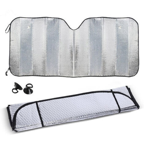 Pare-Brise De Voiture 1 Pièce, Couvercle De Visière Pliable, Bloc Avant Et Arrière, Pare-Soleil De Fenêtre (1/5)