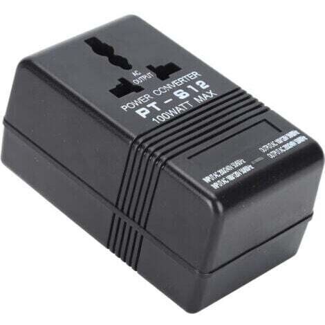 Convertisseur de tension AC 100v-120v à 220v-240v Step Up Buck Power Adapter Transformer 100w (1/4)