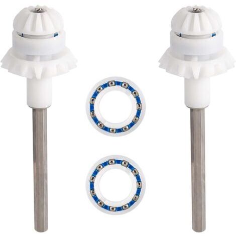 2 Pièces Nettoyeur Piscine pour Accessoires Mise Point l'arbre d'Entraînement Nettoyeur Piscine Rechange Nettoyeur Piscine pour avec Roulement Roue Moteur (1/5)