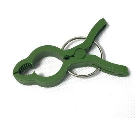 20 clips en tissu pour une fixation et une suspension faciles du tissu d'ombrage dans les serres (1/5)