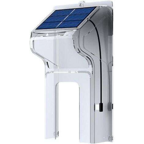 Housse de protection contre la pluie pour sonnette avec panneau solaire (1/5)