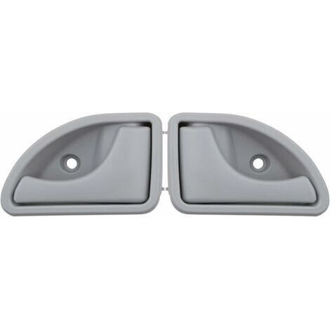 Poignée de porte intérieure avant gauche droite compatible avec Renault 1997 1998 1999 2000 2001 2002 2003-2007 Kangoo 1997-2003 Twingo, (1/4)