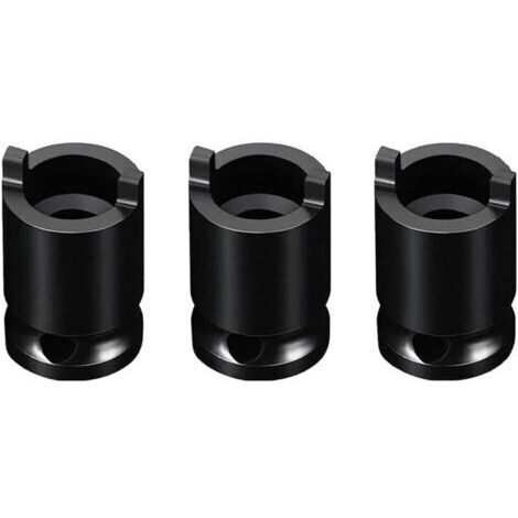 Plateau de pression pour clé à douille de meuleuse d'angle en 3 parties, adaptateur pour clé à douille en acier (1/5)