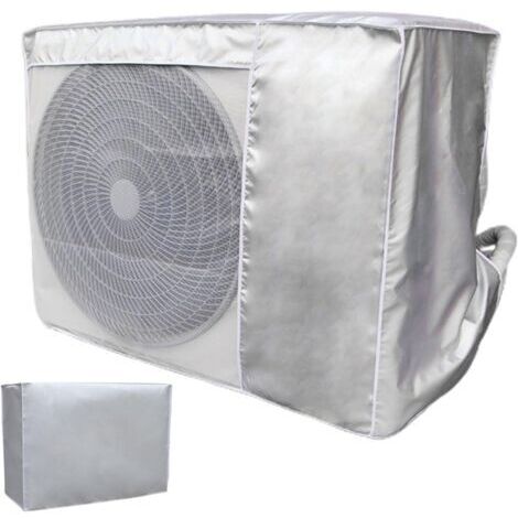 Housse Climatiseur Extérieur, Couvercle Anti-poussière Pour Climatiseur Extérieure, Housse Pompe A Chaleur Anti Poussière Anti Neige Couverture De Climatiseurs Extérieur Pour La Maison (1/5)