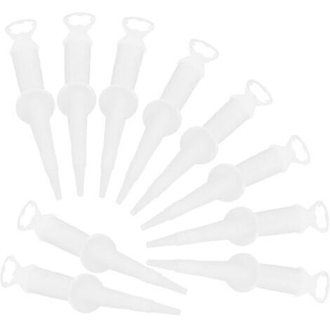 Embouts de Calfeutrage Flexibles en Silicone 10 Pièces 360° Rotatifs 45° Coudés pour Angles Difficiles Accès Kit d'Outils Calfeutrage Maison Salle de Bain (1/5)