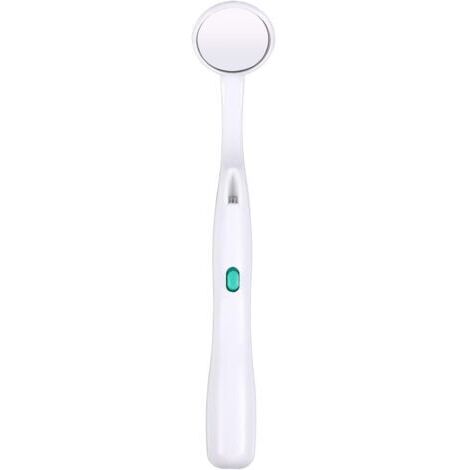 Miroir Dentaire avec La Lumière Anti- Brouillard Bouche Miroir Dents D' inspection LED Miroir Anti Brouillard Courbe Angle Dentiste Oral Care Outil pour Maison de Soins Dentaires (1/5)