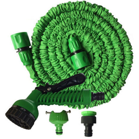 Tuyau d'arrosage rétractable Tuyau d'arrosage rétractable (vert 7,5 m). (1/5)