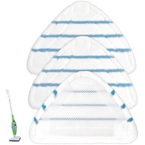 (290×200×10) Lot de 3 Balai Vapeur Chiffons de Sol de Rechange Compatible avec Les Nettoyeurs à Vapeur Convient pour Tous Les Types de Revêtements de Sol Housses en Microfibre Balai Vapeur Stea (1/5)