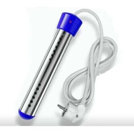 Chauffe-eau à immersion pour baignoire, chauffe-eau électrique à immersion, chauffe-eau à immersion de voyage, chauffe-eau à immersion en acier inoxydable, chauffe-eau électrique, chauffe-eau à immers