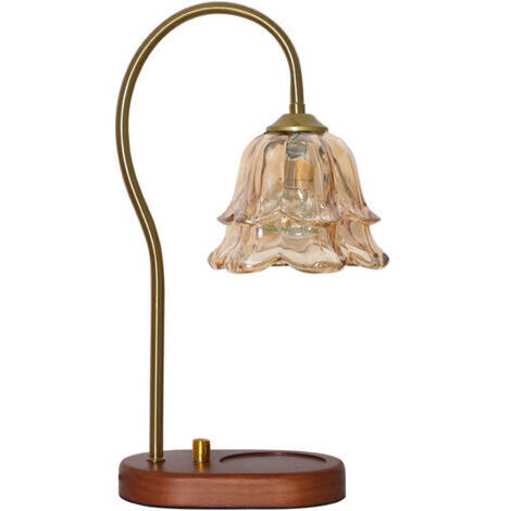 Lampe chauffe-bougie, cadeaux de pendaison de crémaillère, nouvelle maison, lampe à fleurs (1/3)