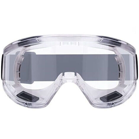 Lunettes de Protection Anti-buée Surlunettes de Sécurité Anti-rayures Idéal pour Bricolage, Chimie, Travaux, Chantiers, (1/5)