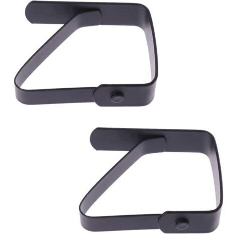 Pinces à Nappe en Acier Inoxydable Réglable Nappe Clip Acier Pinces à Nappe Ensemble Pince à Nappe en Métal Pince à Nappe Extérieure pour Pique-Niques, Mariages,épaisseur de Bureau 3-5cm,6 Pièces (1/4)