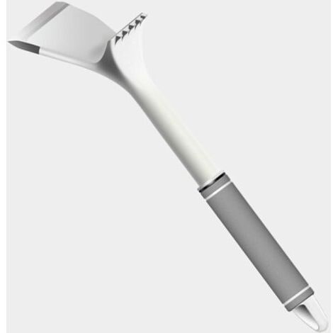 Grattoir à Glace pour Voiture - Efficace et sûr - en ABS de qualité supérieure - Accessoire de Voiture - Protège durablement - Dégivrage Rapide du Pare-Brise (Gris) (1/3)
