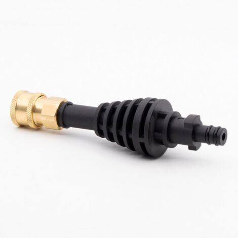 Accessoires pour pistolet nettoyeur haute pression, adaptateur de rallonge de rechange pour outil de nettoyage, kit nettoyeur haute pression portable pour véhicules privés (1/4)