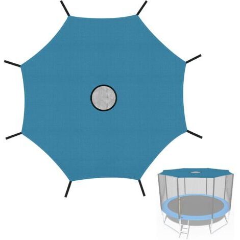 Accessoires pour Trampolines Trampoline Sunshield 12inch Sunshield for 8-Bar Trampoline Waterproof and UV Resistant (1/4)