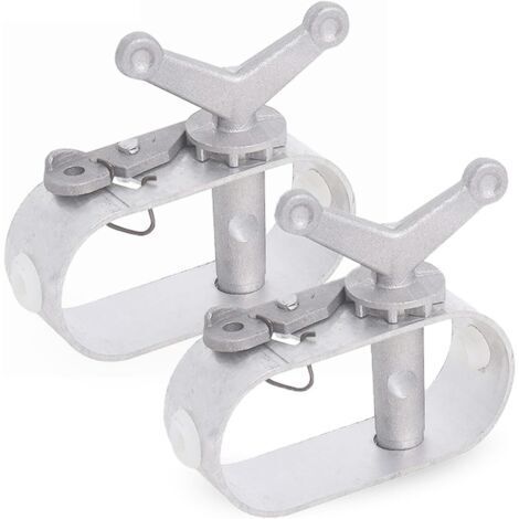 Lot de 2 tendeurs pour bâche de piscine tendeurs de bâche accessoires d'hiver fixation de bâches de piscine (1/5)