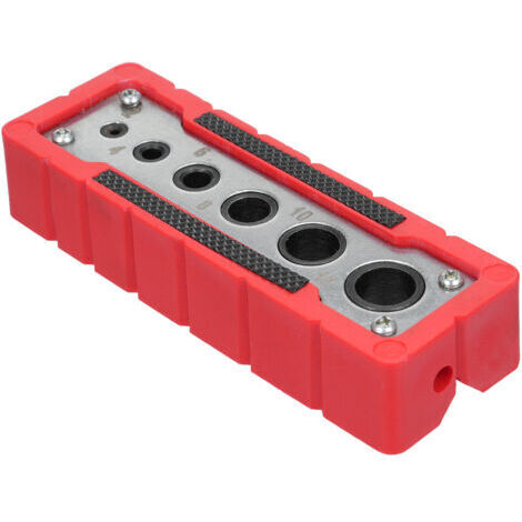 Localisateur de perçage de trous de poche, Guide de perçage pour le travail du bois, outils de positionnement de poinçon, Kit de chevilles, accessoire d'outil électrique (1/5)