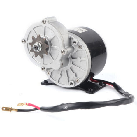 Moteur électrique de réduction de vitesse 12V 250W, avec pignon à 9 dents, réducteur de moteurs à courant continu brossé pour vélo et Scooter électrique