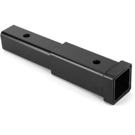 Extension d'attelage de remorque 12 pouces Tube carré en acier pour rallonge de remorquage de 5 000 lb pour récepteur de classe 3/4 2 pouces