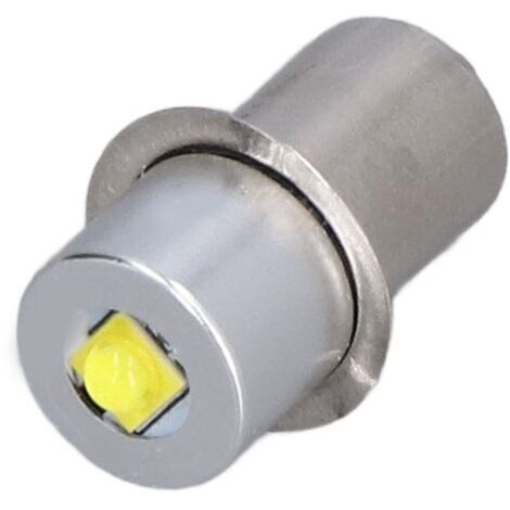Ampoule de lampe de poche LED, ampoule de rechange 4,5 V 3 W, ampoule LED en alliage d'aluminium, robuste, durable, lue durée de vie. (1/5)