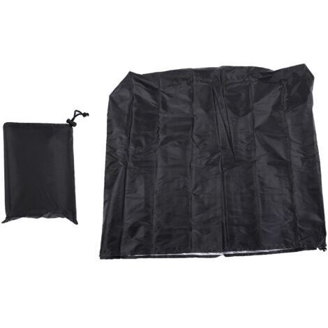 Bâche de protection imperméable et résistante pour palettes et conteneurs en vrac, idéale pour le mobilier de jardin en bois. Couleur : noir, 120 x 100 x 116 cm / 47,2 x 39,4 x 45,7 po (1/5)