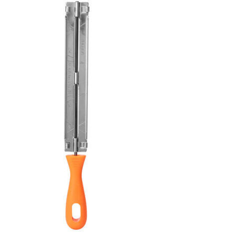 Limes d'afftage de trononneuse mécanique de 4 mm avec outil de scie à chane pour le travail du bois avec poignée en plastique (1/5)