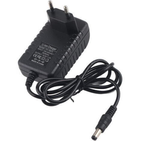 Prise UE 100‑240V 16.8V 1A Chargeur de batterie au lithium PC Adaptateur de charge multi‑protection (1/5)