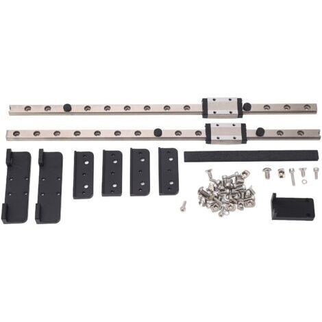 Rail de guidage des axes Y avec bloc coulissant pour imprimante 3D, rail de mouvement linéaire pour Neptune 3 Pro 4 pour Ender 3 Pro V2 S1 S1 Pro