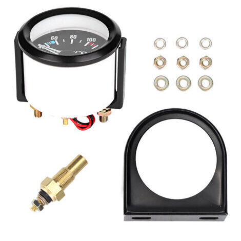 Outil universel de jauge de température d'eau LED de camion de voiture universel de 2 pouces 52mm (1/5)