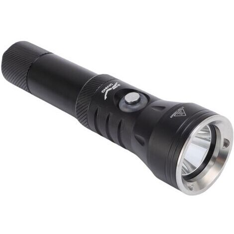 Lampe de plongée sous-marine Dive Light, lampe torche rechargeable étanche ultra-lumineuse avec indicateur de charge, 5 modes d'éclairage sous-marin, lampe de sécurité pour la plongée sous-marine et l (1/5)