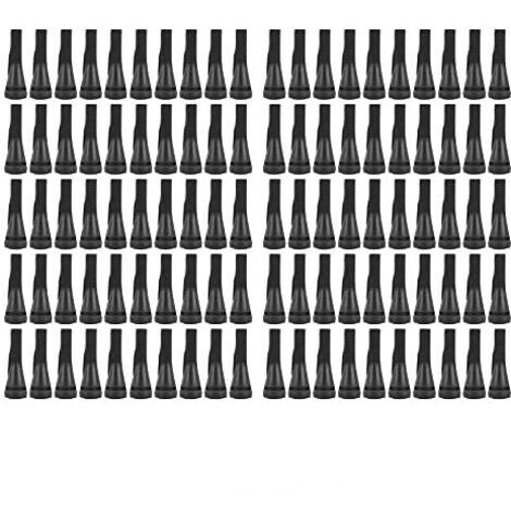 100 PCS Doigts De Plumeuse De Poulet pour Machine De Plumeuse De Volaille, Épilation en Poultry Epilator Caoutchouc Doigt Plumeuse Picker pour Poulet, Canard, Plumes D'oies (Le Noir) (1/5)