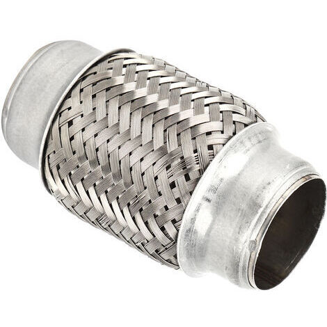 Tuyau Flexible d'échappement en acier inoxydable, 38x102mm, 1.5x4 pouces, Tube de réparation à Joint Flexible, accessoires de voiture (1/5)