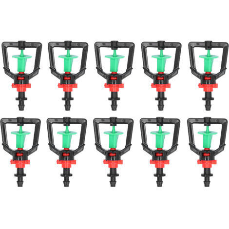 Kit 10x micro asperseur rotatif serre jardin irrigation