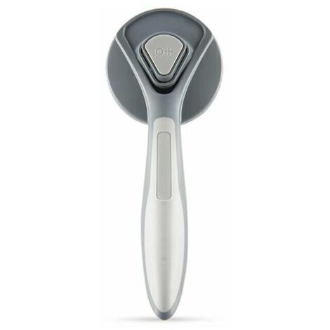 Brosse pour Chiens et Chats, Autonettoyante pour Poils pour Chiens de Petite, Conception Ergonomique Ne grattera pas la peau-Gris (1/5)