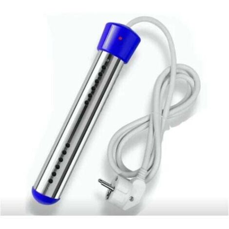 Thermoplong Baignoire Thermoplong éLectrique Thermoplong De Voyage,Thermoplong En Acier Inoxydable,Chauffe-eau électrique Thermoplong de piscine,2000W Bleu (1/5)