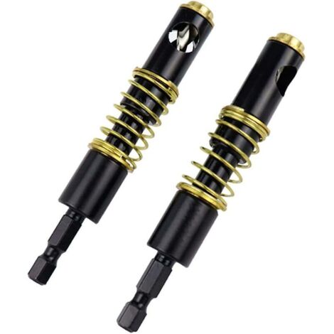 Mandrin de perceuse Jeu de forets à charnière 5 mm 1/4 pouces Guide auto-centré Outils de foret tranchants (1/5)