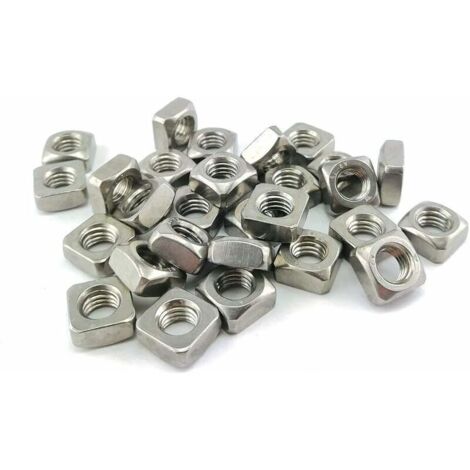 Ecrou Carré DIN 557 Acier Inox (M6) x50