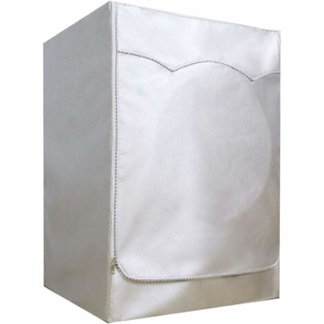 Housse pour Lave-linges Imperméable, Couverture De Protection pour Machine À Laver, Anti Poussière Housse pour Lave-Linge Et Sèche-Linge À Chargement Frontal (1/5)
