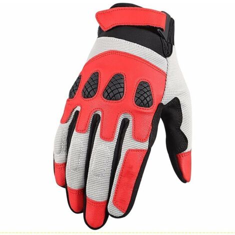 Gants de moto, protection des articulations, respirant, absorbant les chocs, résistant à l'usure, antidérapant, antichute (taille : M, 21-23cm) (1/5)