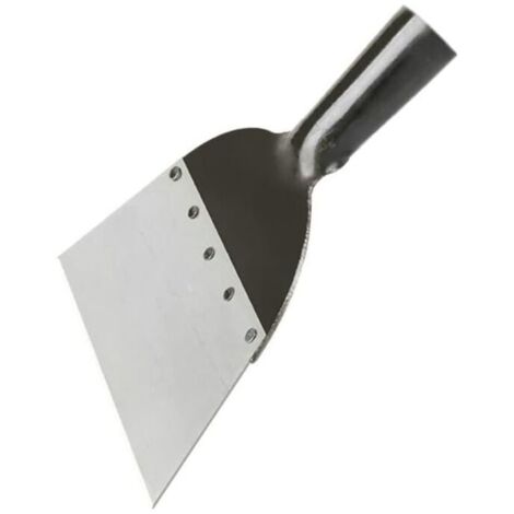 Pelle plate multifonction en acier pour le nettoyage de jardin - Pelle à glace - Outil de désherbage - Plantation - Outil de désherbage (21 x 25,5 x 3,4 cm) (1/5)