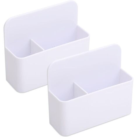2 Pcs Porte Crayon Magnétique Porte Marqu Magnetique Pot a Crayon Magnetique Tableau Support Stylo Aimanté Rangement Magnetique pour feutre Stylo Accessoire Tableau Blanc (1/5)