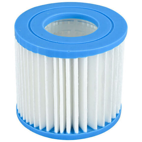 Filtre Spa Type D, 4Pcs Cartouche filtrante de Piscine Remplace pour Bestway VII & Intex D, Filter Cartridge pour Summer Waves (1/5)